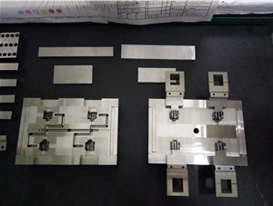 In May 2016, our company made a set of precision connector mold parts.